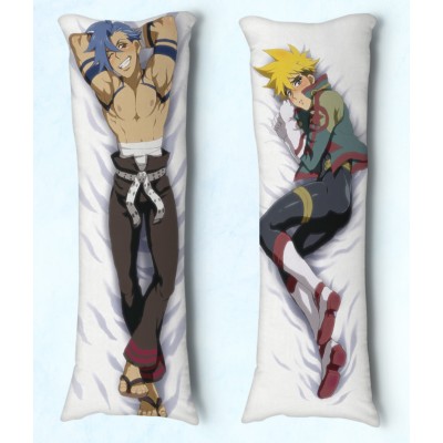 Travesseiro Dakimakura Gurren Lagan Kamina e Kittan